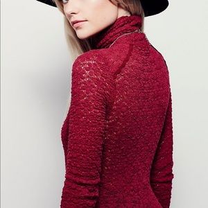 Free People White River Maxi Dress - Red